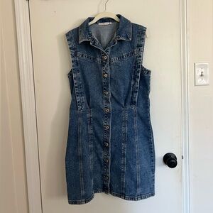 Abercrombie & Fitch Jean dress, size medium tall. Never worn.